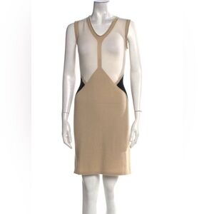 Tomas Maier Cashmere Mini Dress